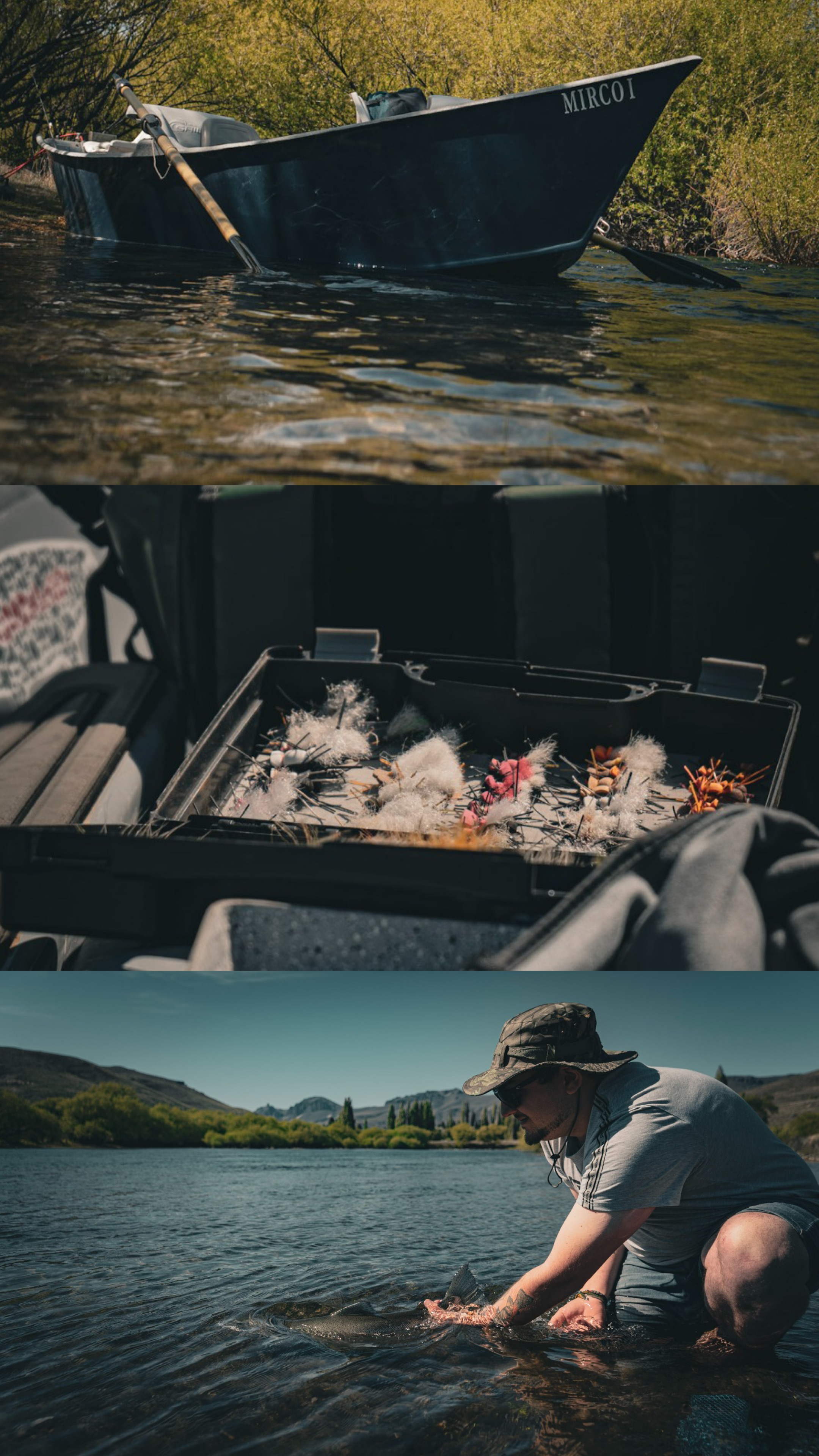 Fly fishing in Patagonia